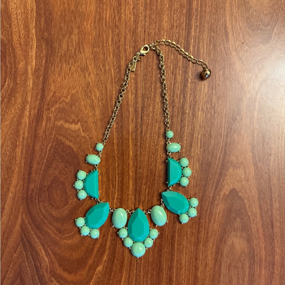 Kate Spade Green Stone Necklace